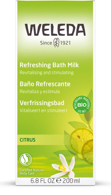 Weleda Citrus Refreshing Bath Milk 200ml