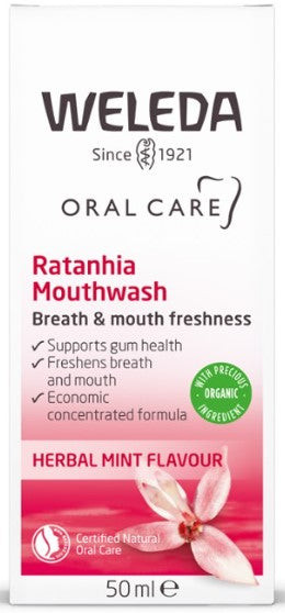 Weleda Ratanhia Mouthwash Concentrate 50ml