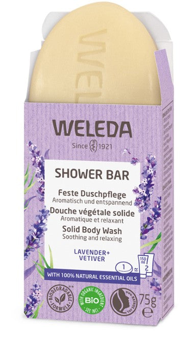 Weleda Shower Bar Lavender & Vetiver 75g