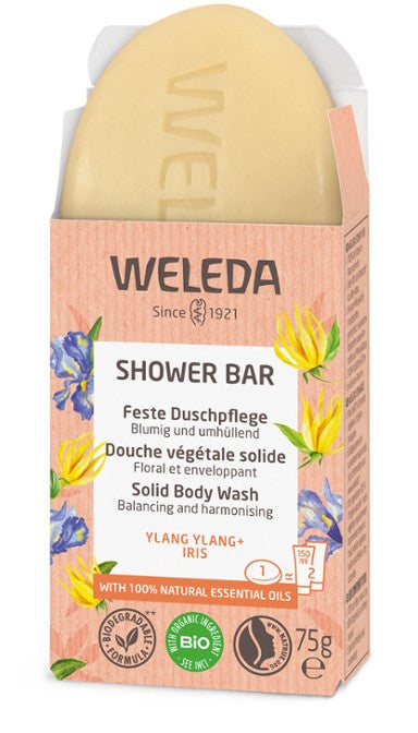 Weleda Shower Bar Ylang Ylang & Iris 75g
